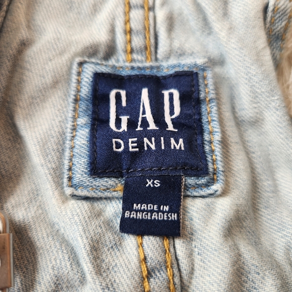GAP Womens Light Blue Overalls, Size XS - Picture 5 of 7